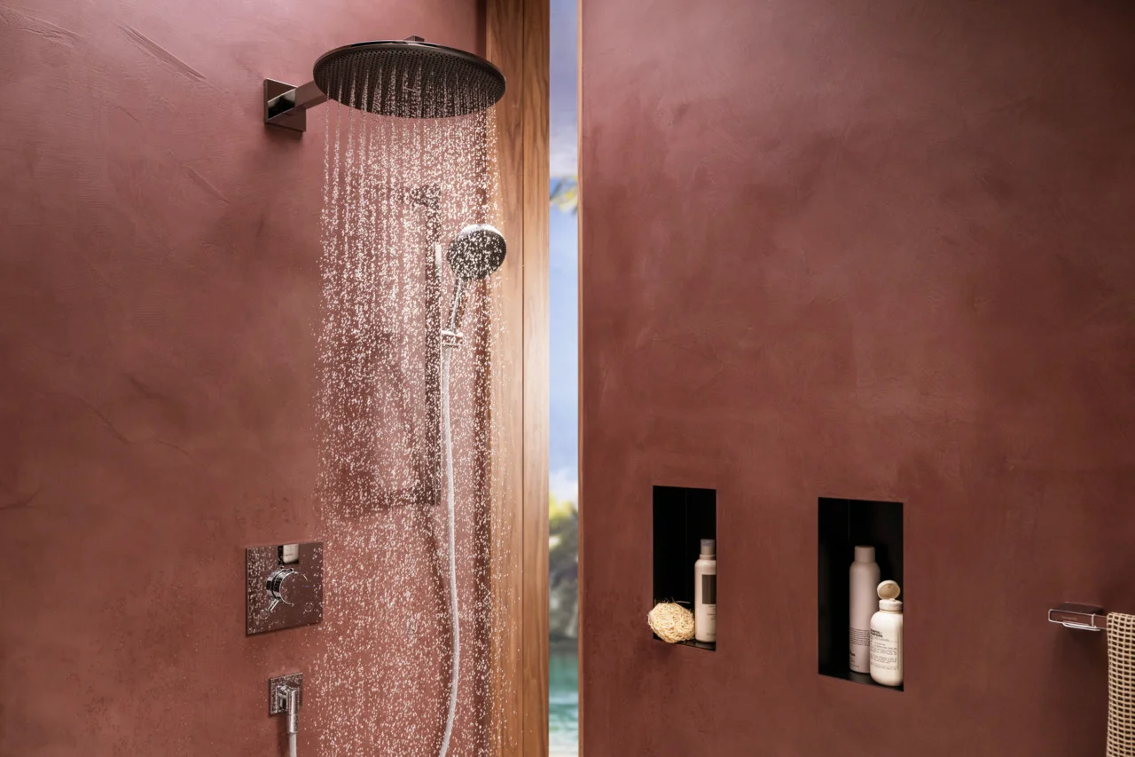 Hansgrohe Handbrause Raindance Alive Select S, Chrom, 125 mm Brausekopfgröße, 3 Strahlarten, QuickClean, Durchflussregler 12 l/min Hansgrohe Handbrause Raindance Alive Select S, Chrom, 125 mm Brausekopfgröße, 3 Strahlarten, QuickClean, Durchflussregler 12 l/min
