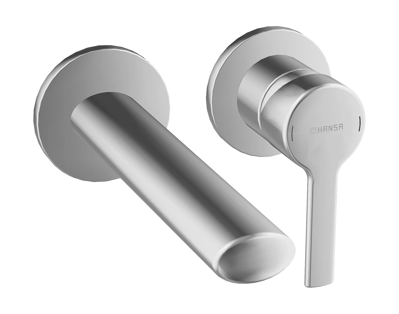 HansaRONDA Waschtischarmatur Hansaronda neu Einhebelmischer Fertigmontageset für Waschtischbatterie 0383 Rosette rund Ausladung 182 mm DN15 Chrom HansaRONDA Waschtischarmatur Hansaronda neu Einhebelmischer Fertigmontageset für Waschtischbatterie 0383 Rosette rund Ausladung 182 mm DN15 Chrom