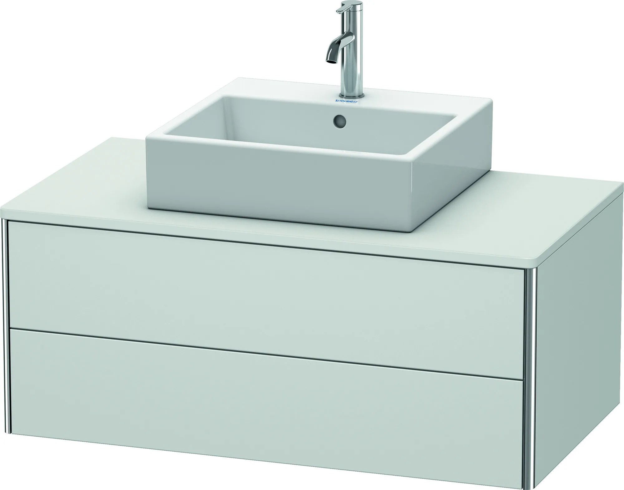 Duravit Waschtischunterschrank wandhängend „XSquare“ 100 × 40 × 54,8 cm Weiß Seidenmatt Duravit Waschtischunterschrank wandhängend „XSquare“ 100 × 40 × 54,8 cm Weiß Seidenmatt