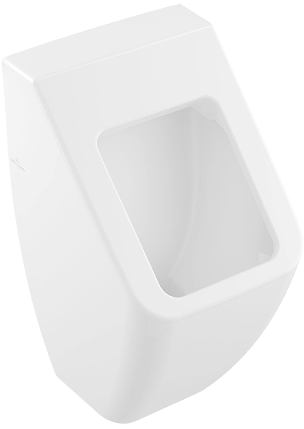Absaug-Urinal DirectFlush „Venticello“, Befestigung verdeckt, ohne Zielobjekt, Zulauf verdeckt 28,5 × 32 × 54,5 cm in Weiß Alpin