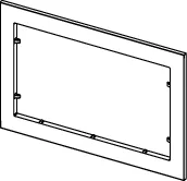 -Distanzrahmen weiß -Distanzrahmen weiß