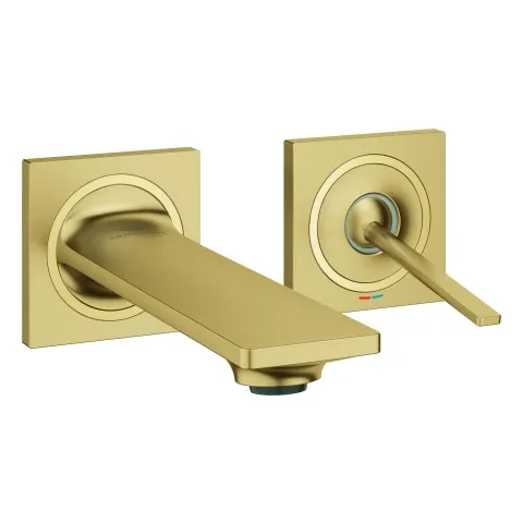 Grohe Allure 2-Loch-Waschtischbatterie Wandmontage cool sunrise gebürstet Grohe Allure 2-Loch-Waschtischbatterie Wandmontage cool sunrise gebürstet