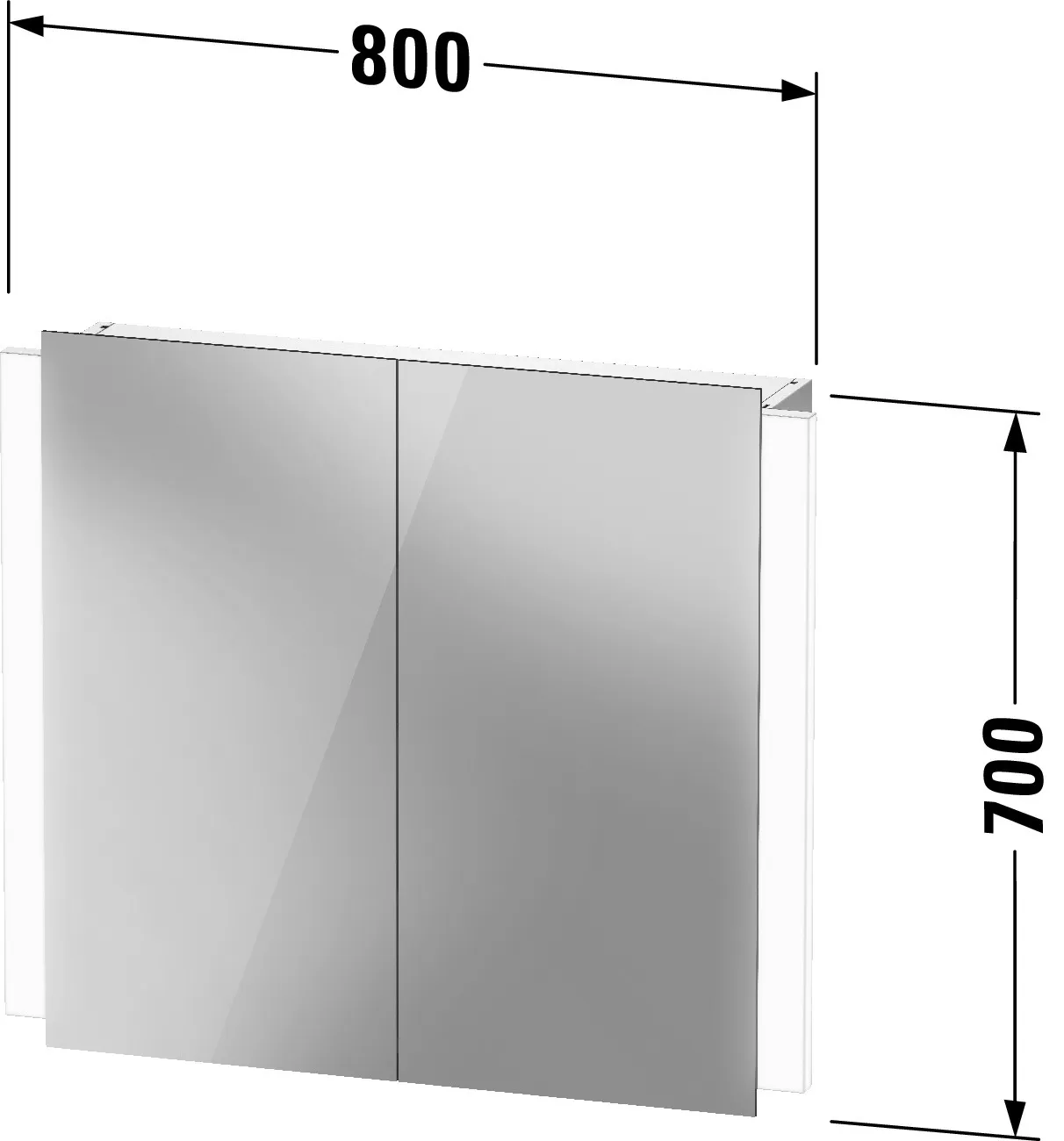 Duravit Spiegelschrank „Ketho.2“ Duravit Spiegelschrank „Ketho.2“