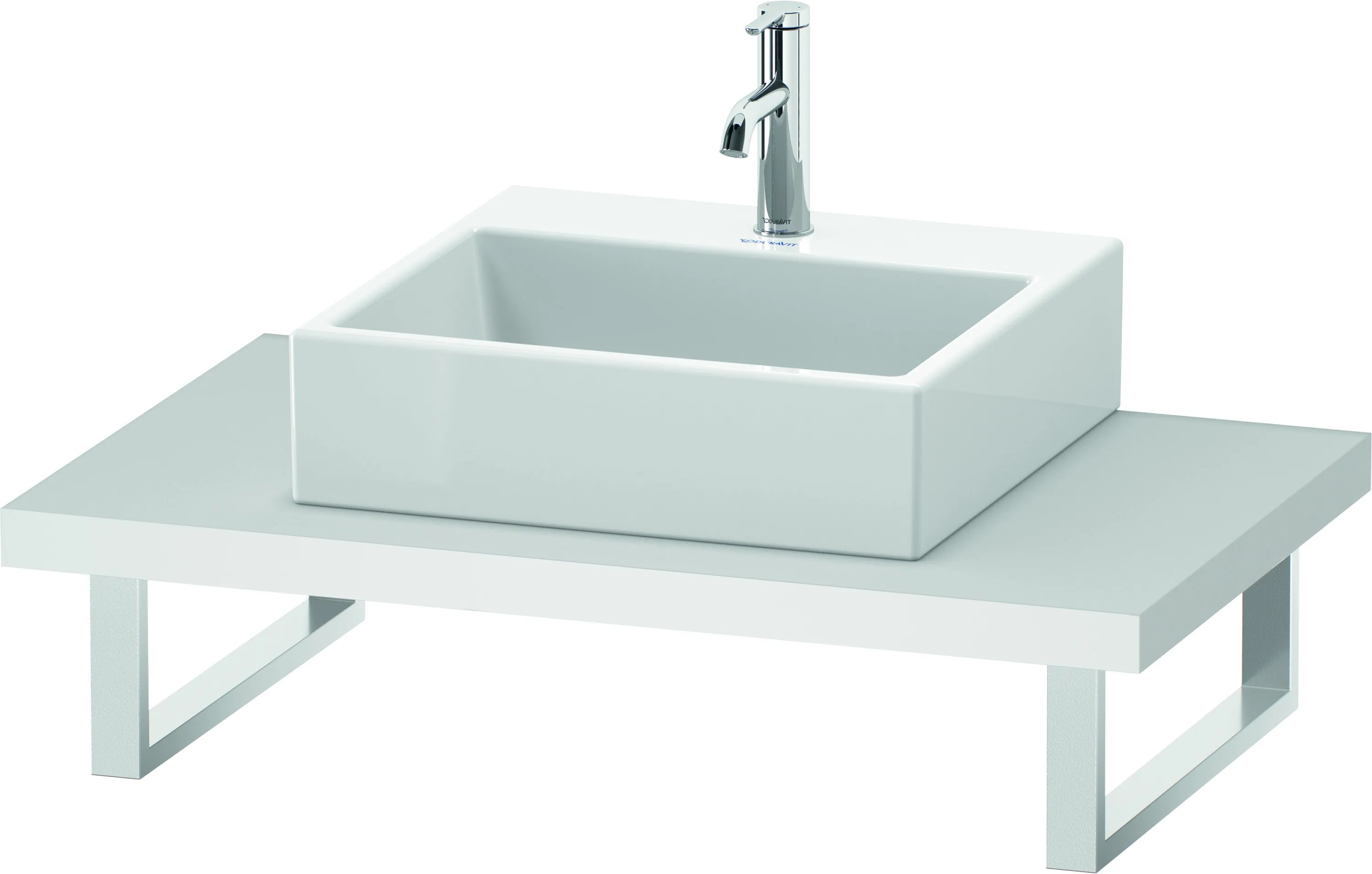 Duravit Konsole „DuraStyle“, mittig in Weiß Matt Duravit Konsole „DuraStyle“, mittig in Weiß Matt