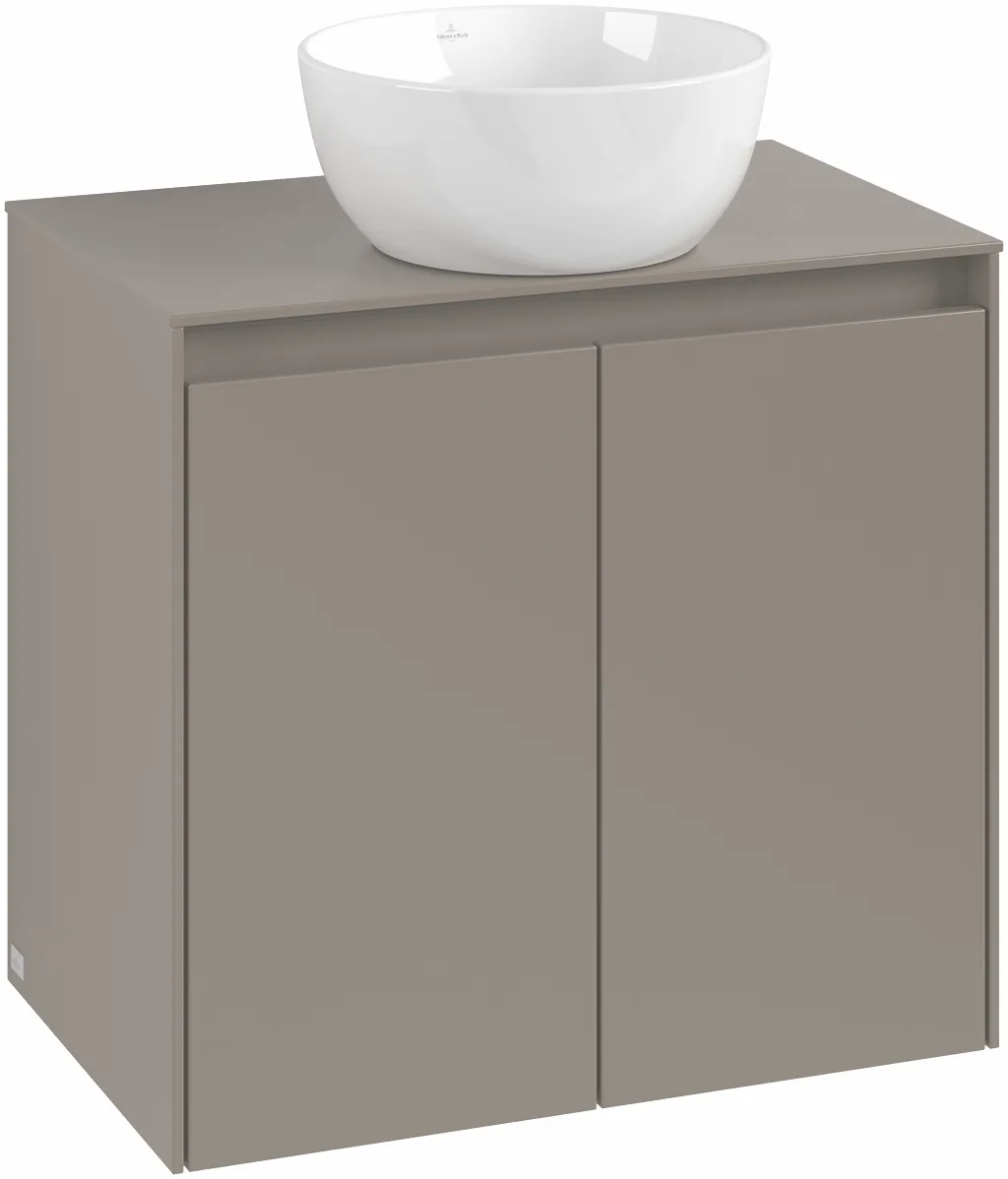 Villeroy & Boch Waschtischunterschrank „Collaro“ 600 × 548 × 380 mm Arizona Oak, für Becken mittig, mit Beleuchtung Villeroy & Boch Waschtischunterschrank „Collaro“ 600 × 548 × 380 mm Arizona Oak, für Becken mittig, mit Beleuchtung