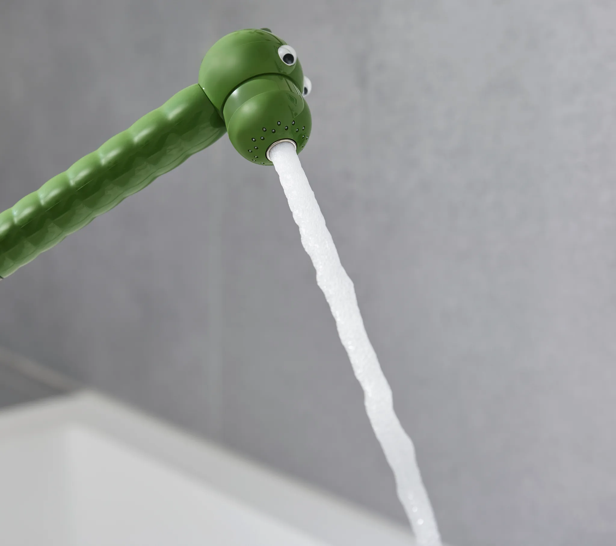 Hansgrohe Jocolino Kinderhandbrause Krokodil 2jet, grün Hansgrohe Jocolino Kinderhandbrause Krokodil 2jet, grün