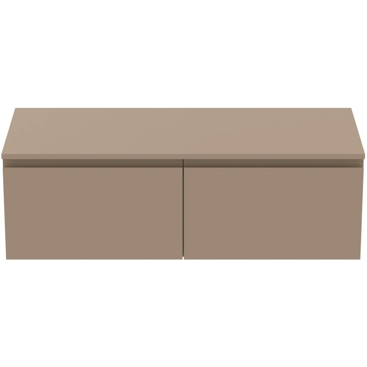 Ideal Standard Waschtischunterschrank Finesse, Modellnummer E3436UP, 1202x505x378mm, 2 Auszüge, Greige matt Ideal Standard Waschtischunterschrank Finesse, Modellnummer E3436UP, 1202x505x378mm, 2 Auszüge, Greige matt