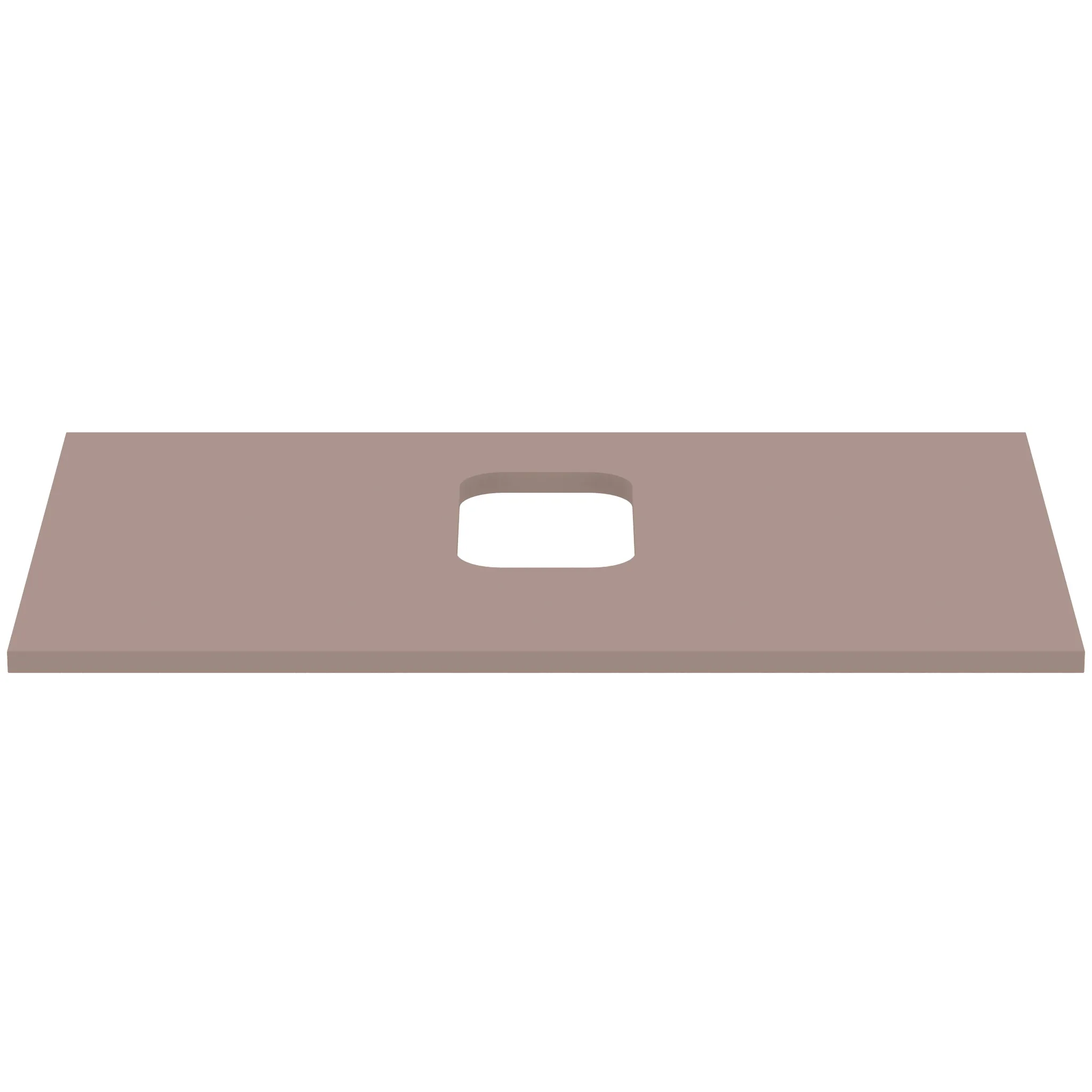 Ideal Standard Waschtischplatte i.life B, 802x507x18mm, Greige matt