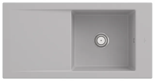 Villeroy & Boch Einbau-Küchenspülbecken „Timeline“ 60 1000 × 510 × 220 mm in Steam