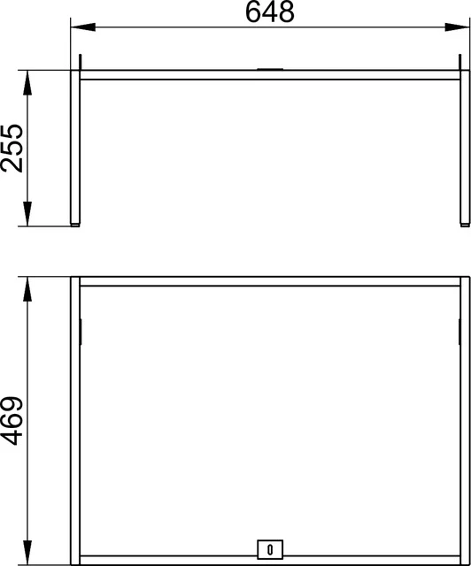 KEUCO Untergestell für Waschtischunterbau Modell 33198180002 „X-Line“ in Cashmere KEUCO Untergestell für Waschtischunterbau Modell 33198180002 „X-Line“ in Cashmere