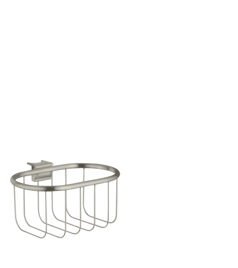 Hansgrohe AXOR Montreux Seifenkorb 160/83, Edelstahl Optic