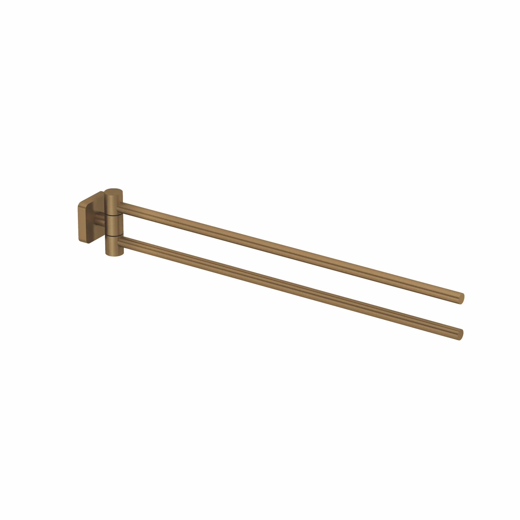 VELA S DoppelHandtuchstange Länge 440MM chrom