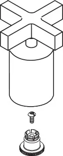 Hansgrohe AXOR Citterio Kreuzgriff 2-Loch-Wannenrandarmatur in Chrom Hansgrohe AXOR Citterio Kreuzgriff 2-Loch-Wannenrandarmatur in Chrom