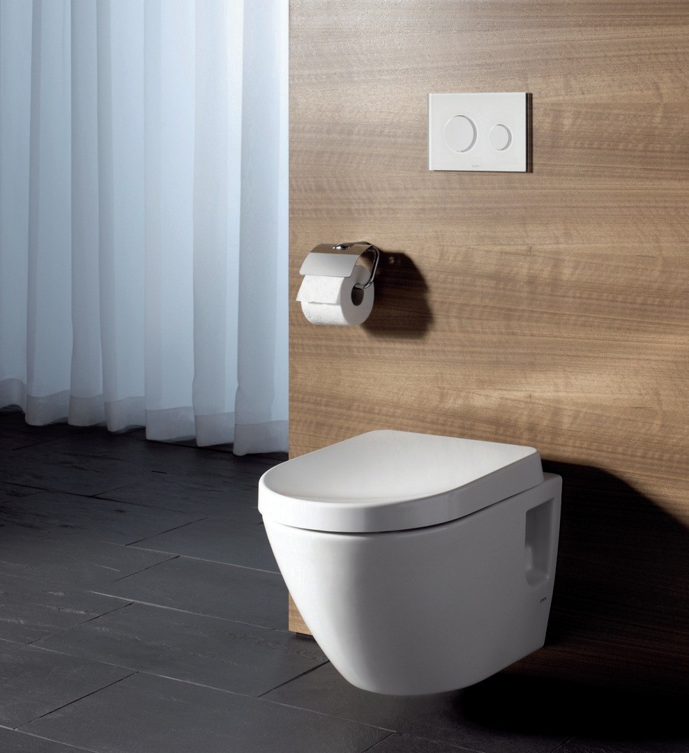Toto Wand-Tiefspül-WC randlos „NC“ 380 × 340 × 530 mm in weiß Toto Wand-Tiefspül-WC randlos „NC“ 380 × 340 × 530 mm in weiß