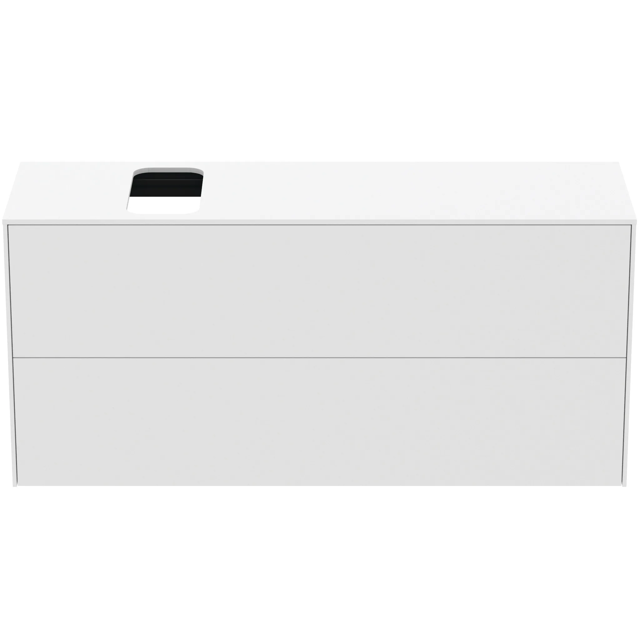 Ideal Standard Waschtischunterschrank „Conca“ 120,2 × 55 × 37,3 cm Weiß matt lackiert