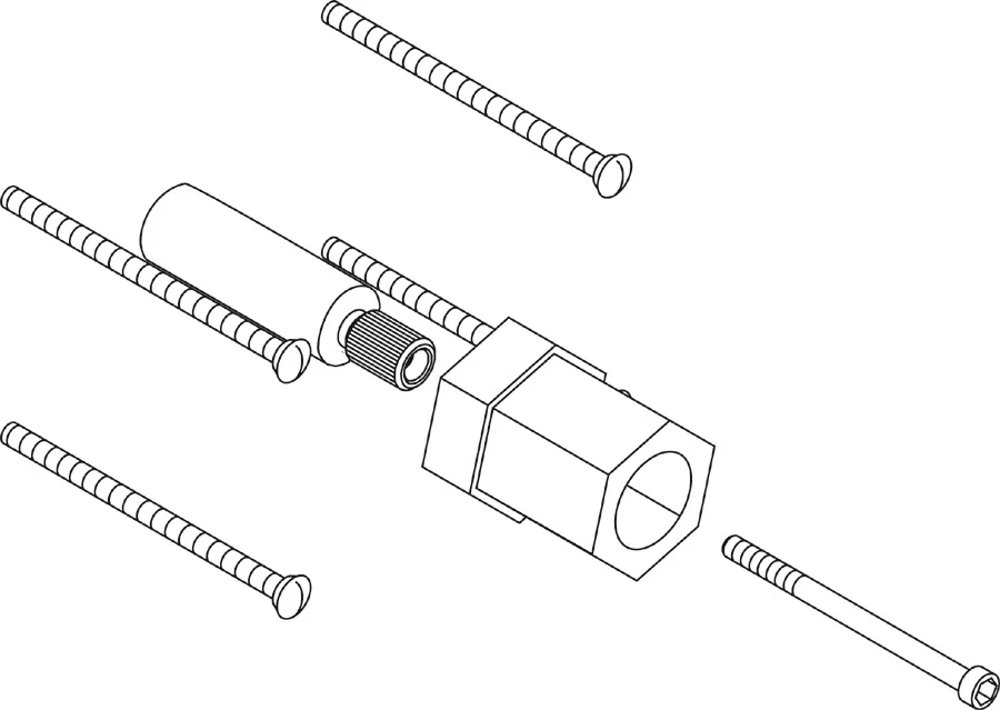 Hansgrohe Verlängerungsstück für Ecostat Unterputz – passend zur Serie Hansgrohe Hansgrohe Verlängerungsstück für Ecostat Unterputz – passend zur Serie Hansgrohe