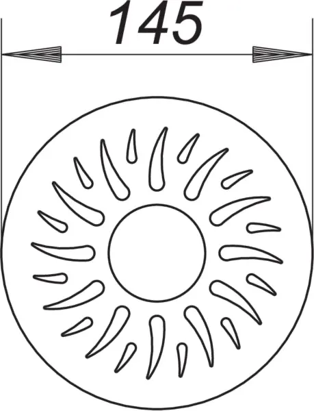 Rost AstraStone Sirius Individuell, d: 145 mm Rost AstraStone Sirius Individuell, d: 145 mm