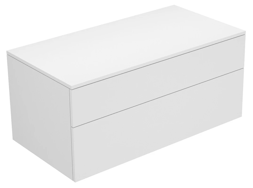 KEUCO Sideboard „Edition 400“ Weiß (Lack, hochglanz), Weiß (Lack, hochglanz), ohne Beleuchtung 105 × 47,2 × 53,5 cm KEUCO Sideboard „Edition 400“ Weiß (Lack, hochglanz), Weiß (Lack, hochglanz), ohne Beleuchtung 105 × 47,2 × 53,5 cm