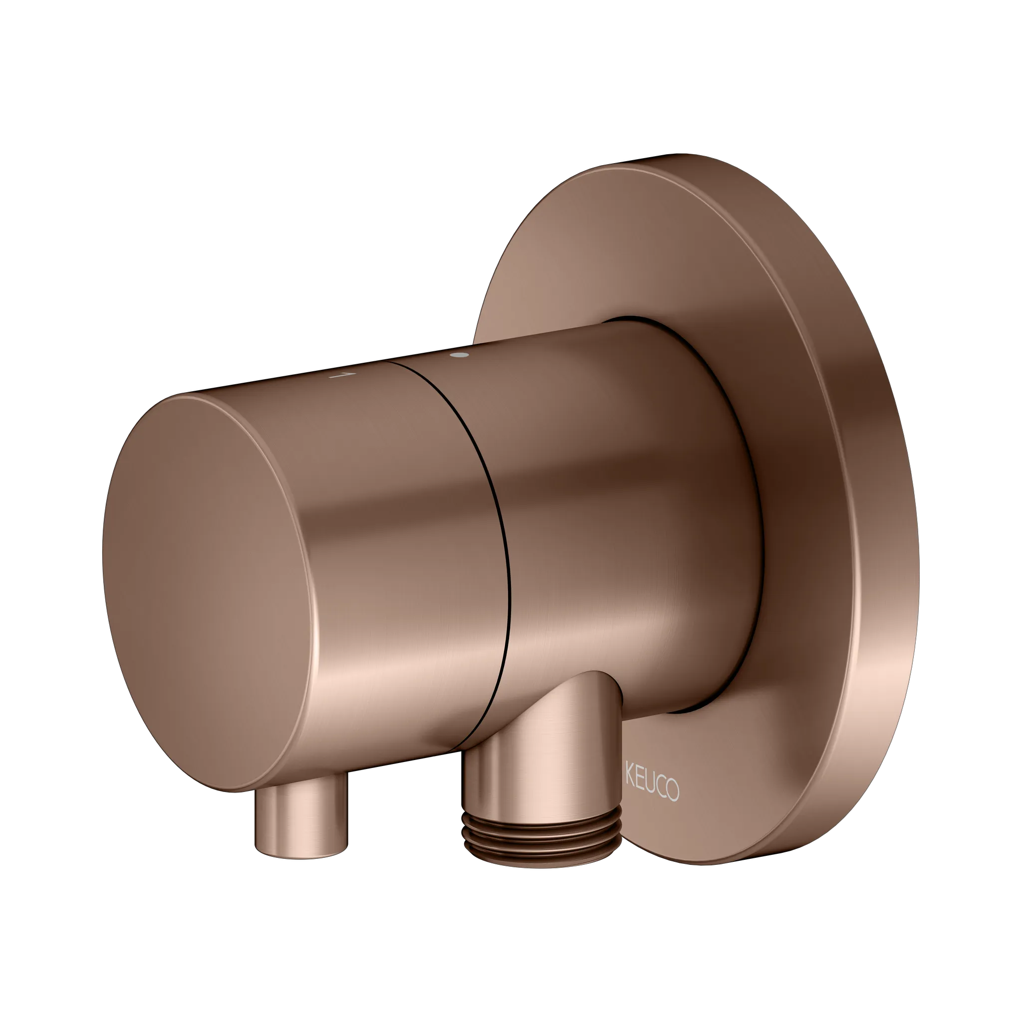 IXMO 2-Wege Umstellventil UP DN15 IXMO Comfort, rund Rotgold geb. IXMO 2-Wege Umstellventil UP DN15 IXMO Comfort, rund Rotgold geb.