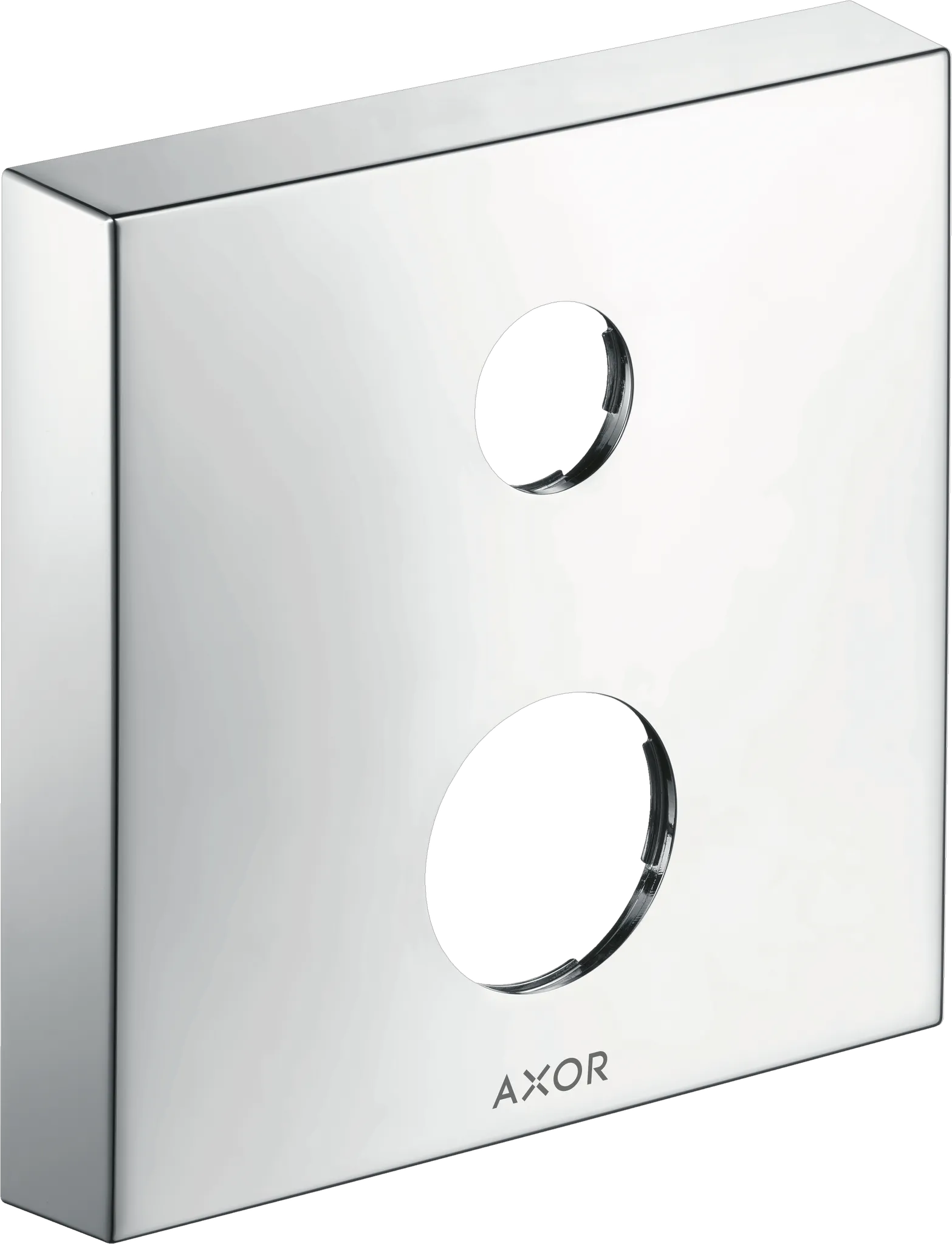 AXOR Verlängerungsrosette eckig 2-Loch, Chrom