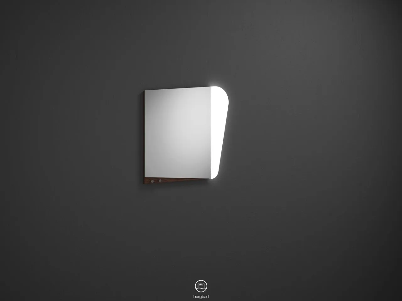 burgbad Spiegel „Badu“ 600 × 590 mm