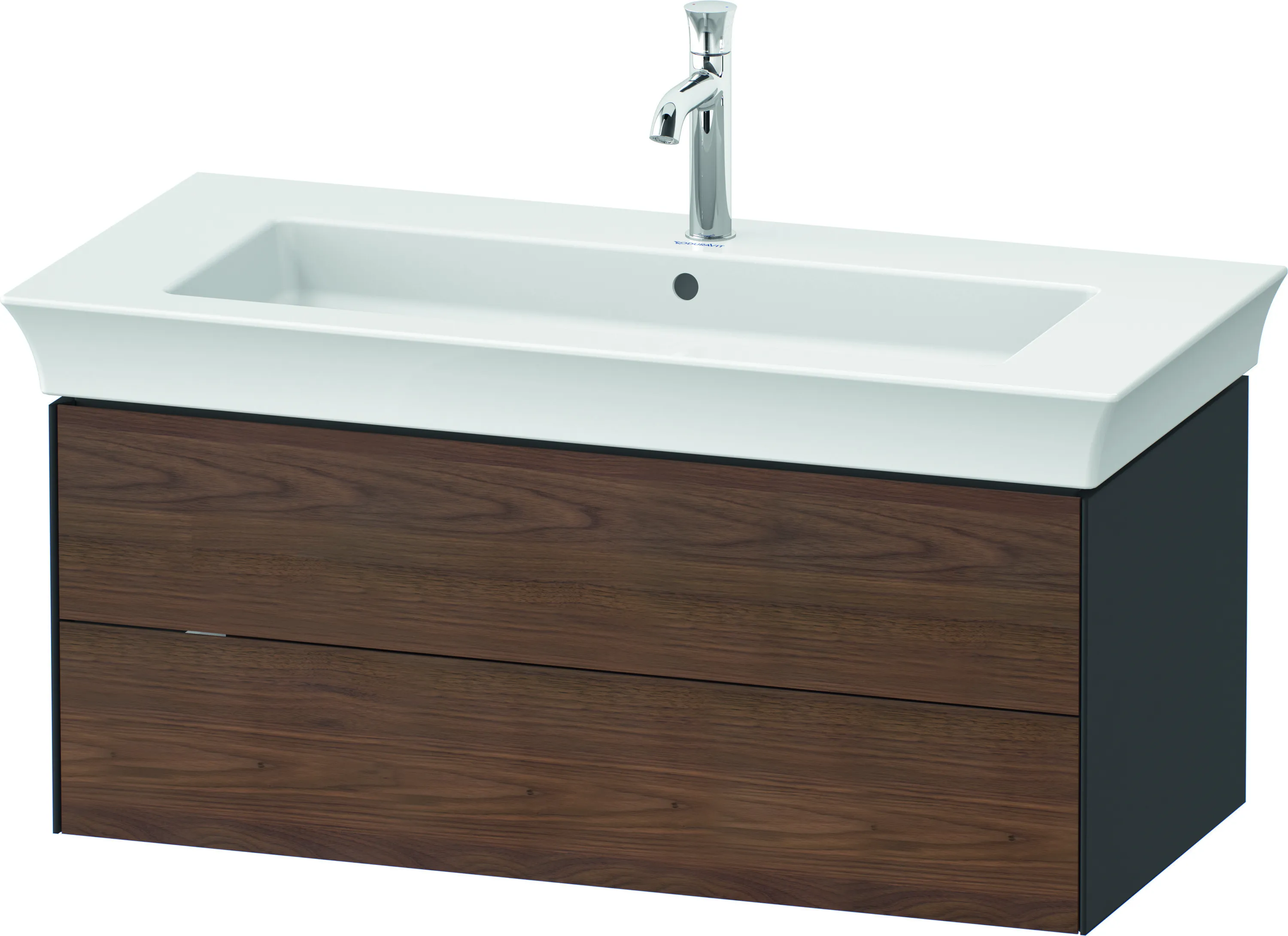 Duravit Waschtischunterschrank wandhängend „White Tulip“ 98,4 × 41 × 45,8 cm Duravit Waschtischunterschrank wandhängend „White Tulip“ 98,4 × 41 × 45,8 cm