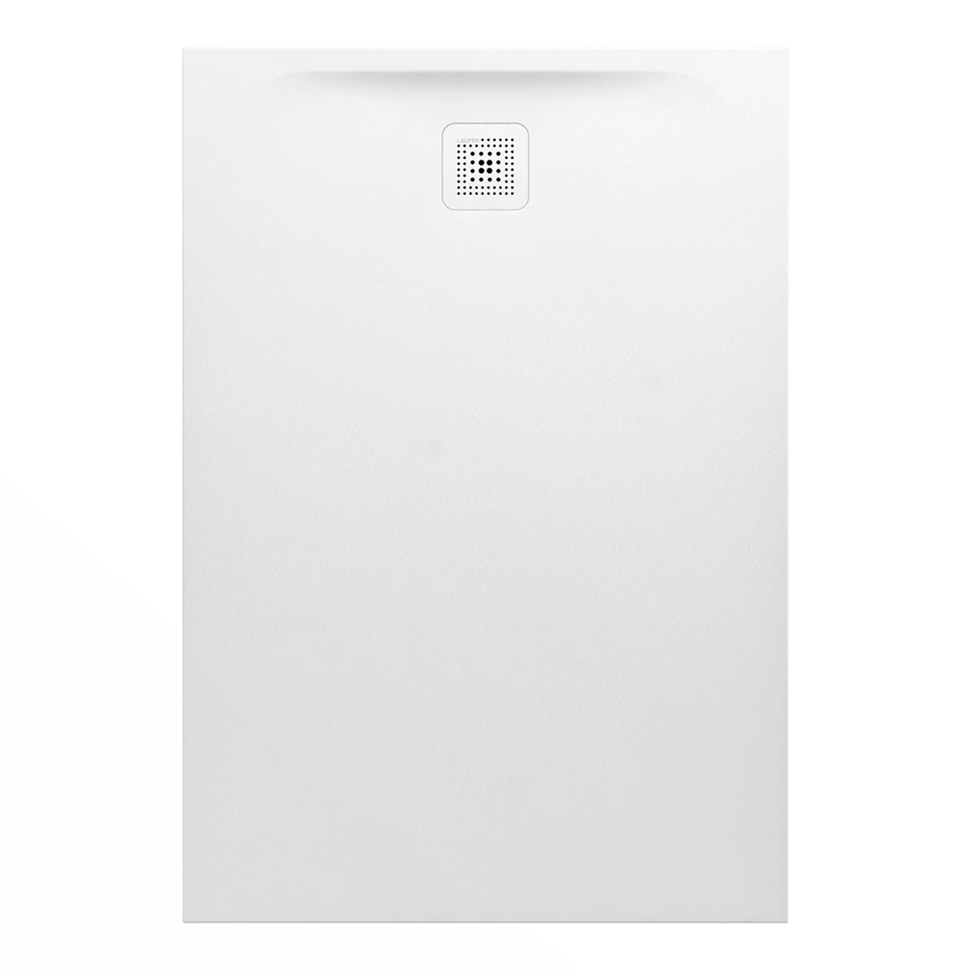 Laufen rechteck Duschwanne „Pro“ Ablauf kurze Seite 1300 × 900 mm in Hellgrau