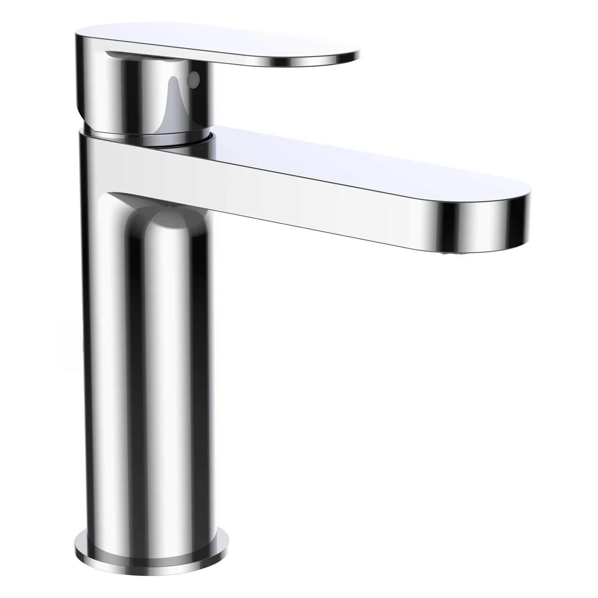 Laufen NEJA H311511, halbhohe Einhebel-Waschtischmischer, Festauslauf, 132 mm Ausladung, 169 mm Höhe, chrom Laufen NEJA H311511, halbhohe Einhebel-Waschtischmischer, Festauslauf, 132 mm Ausladung, 169 mm Höhe, chrom