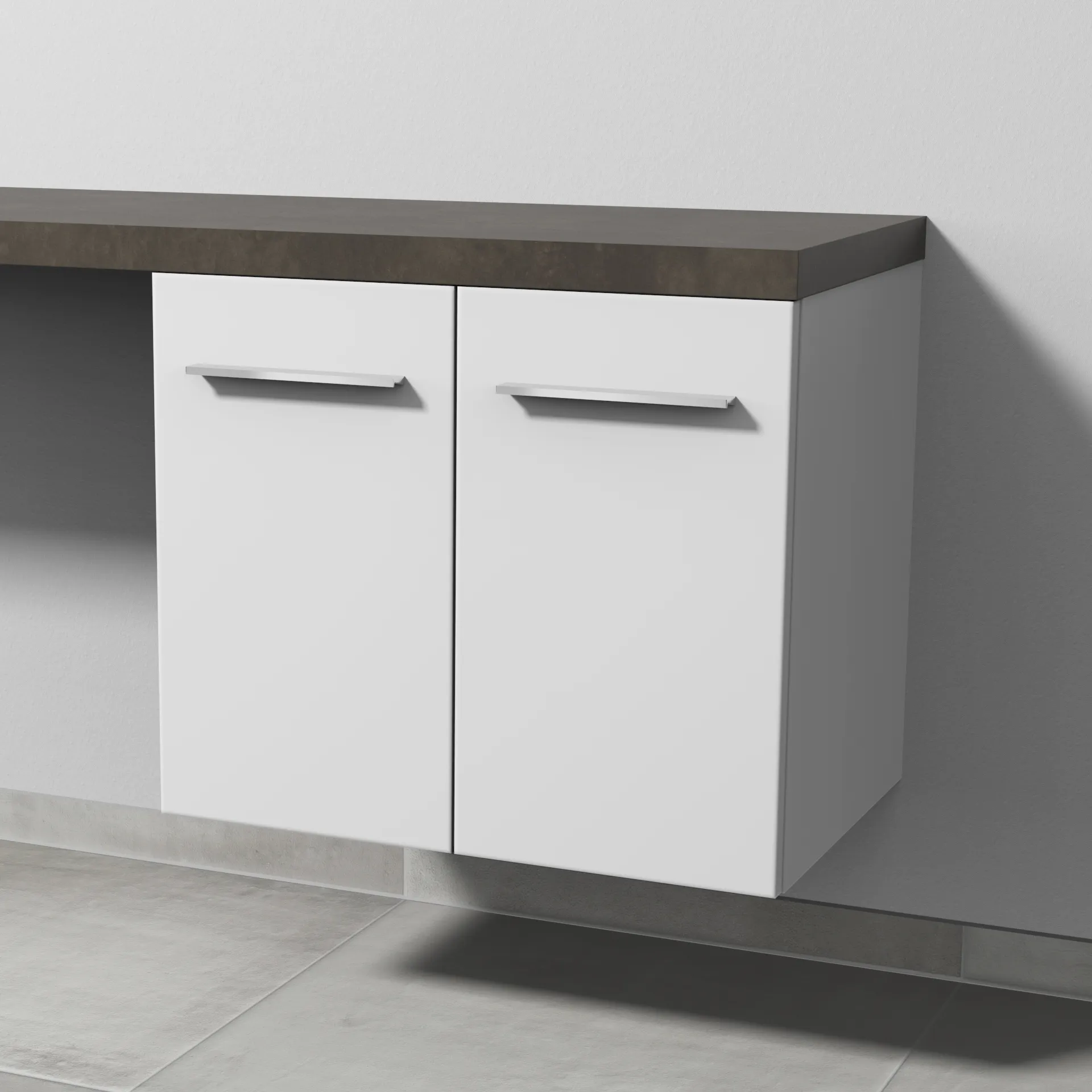 Sanipa Anbauschrank „2morrow“ 600 × 510 × 420 mm in Weiß (matt)
