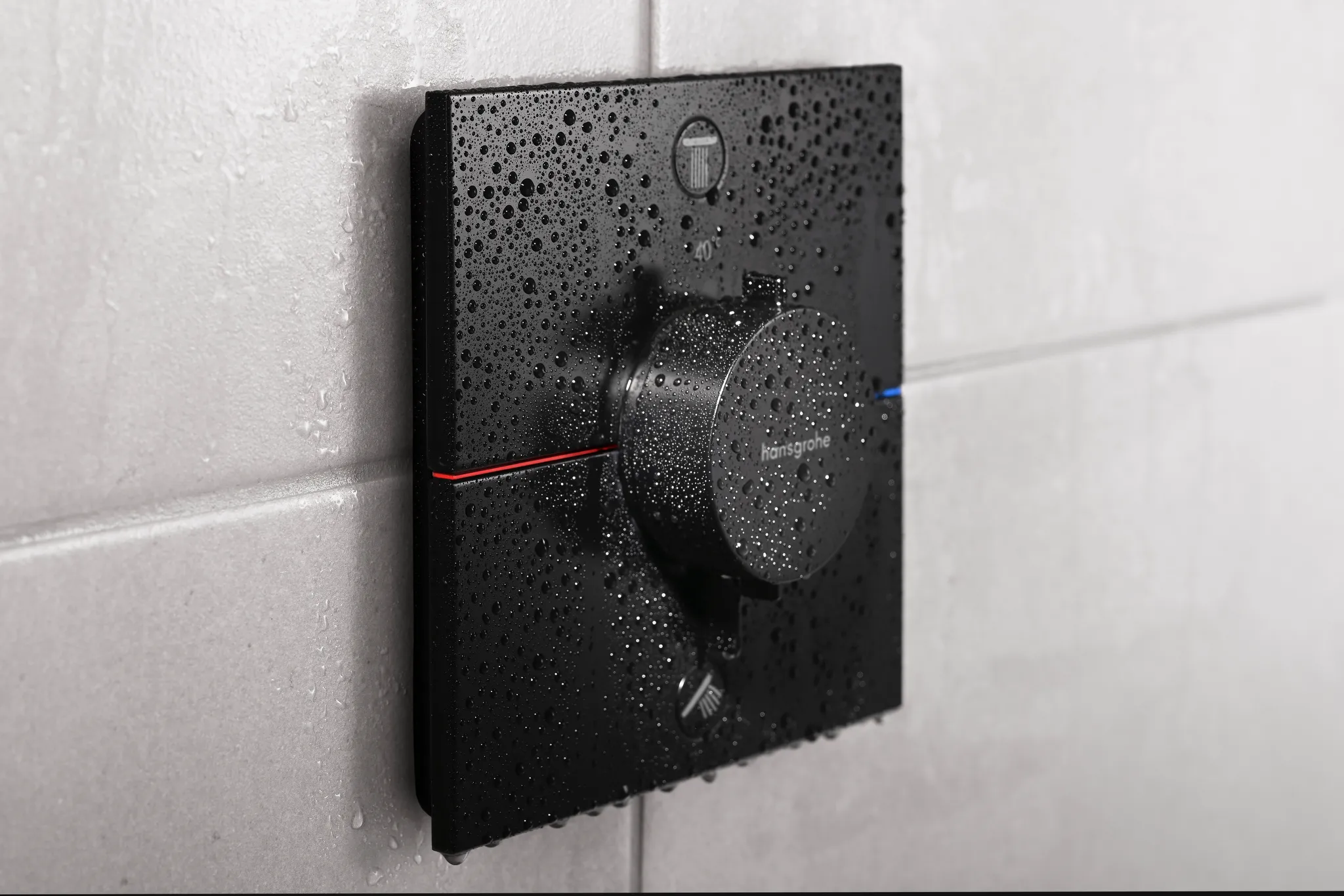 ShowerSelect Comfort E Thermostat Unterputz für 2 Verbraucher Chrom ShowerSelect Comfort E Thermostat Unterputz für 2 Verbraucher Chrom