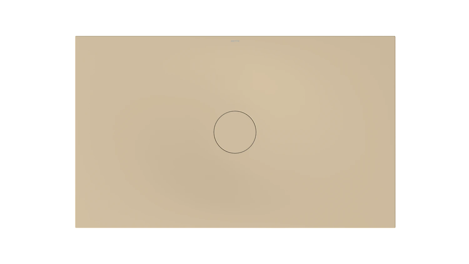 Bette rechteck Duschwanne „BetteAir“ 1500 × 900 mm ohne Oberflächenbeschichtung, mit BetteGlasur Plus, ohne Wannenträger, in Bahamabeige