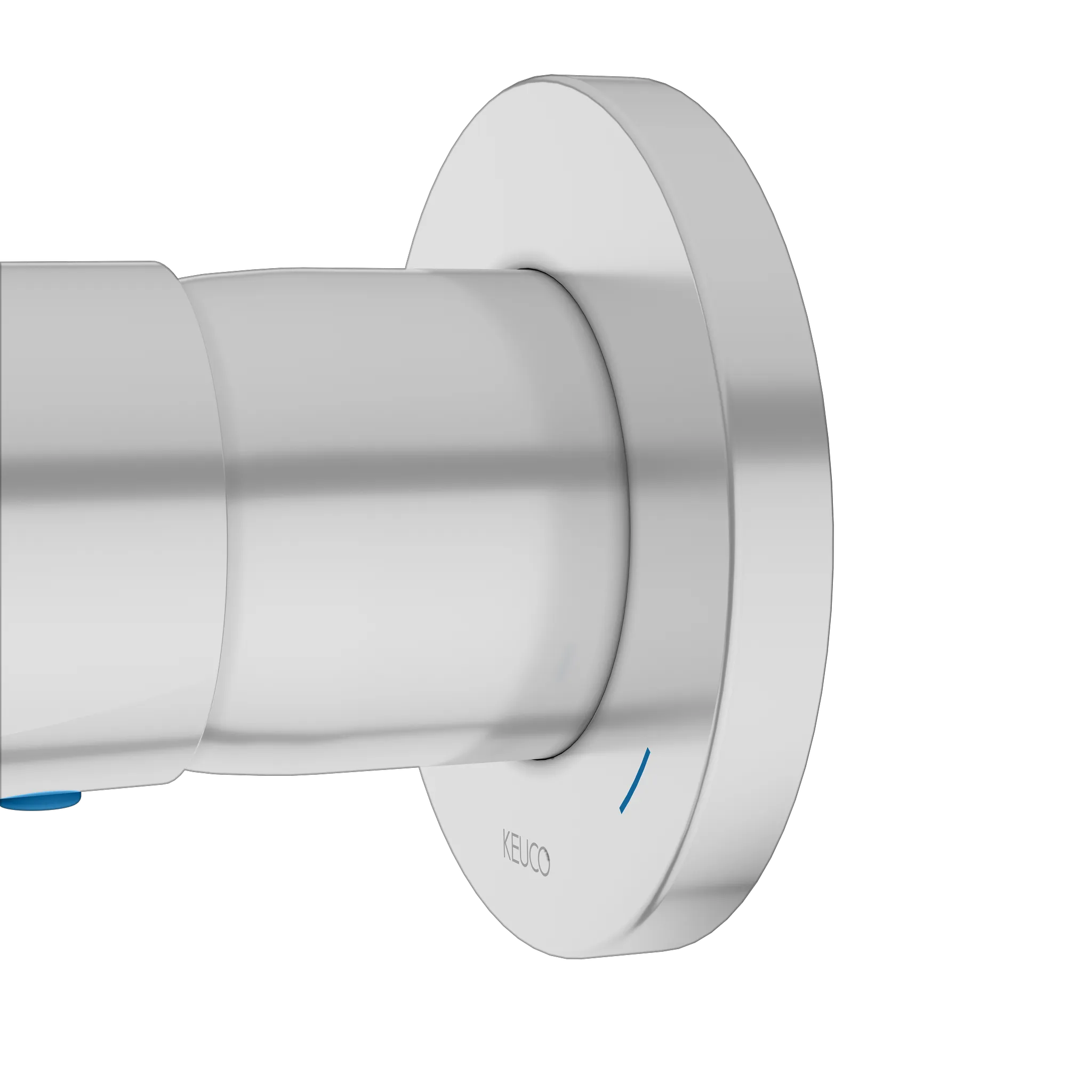 KEUCO PLAN BLUE Einhebelmischer Unterputz Aluminium-finish KEUCO PLAN BLUE Einhebelmischer Unterputz Aluminium-finish