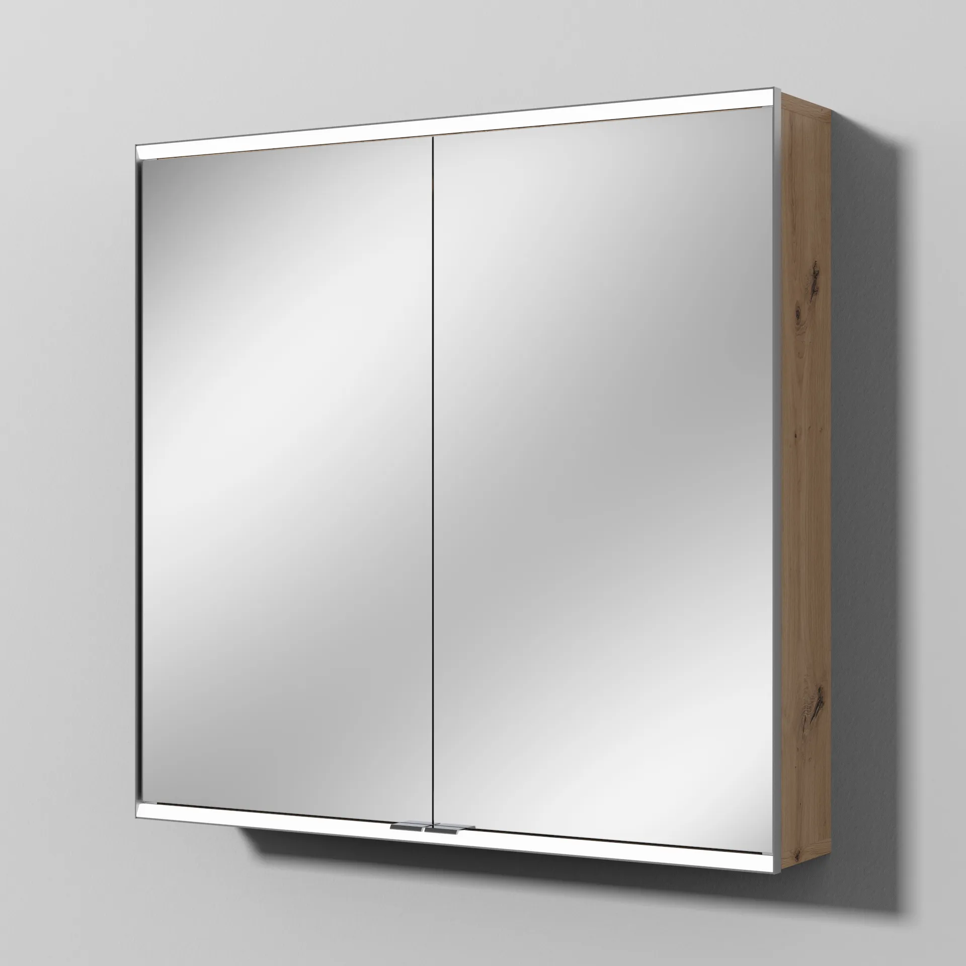 Sanipa Spiegelschrank „Marie“ 808 × 785 × 157 mm in Eiche Natural-Touch
