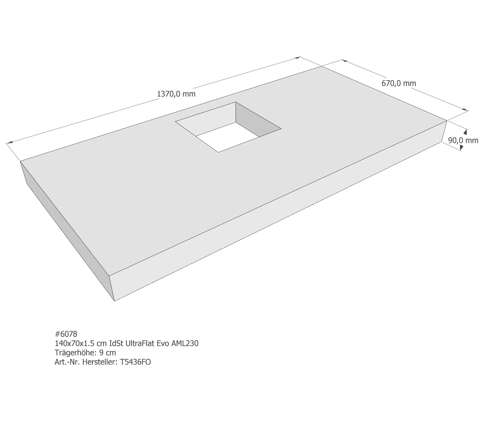 Badewannenträger passend für Ideal Standard Tonic II 180 Duo 180 × 80 × 47 cm Badewannenträger passend für Ideal Standard Tonic II 180 Duo 180 × 80 × 47 cm