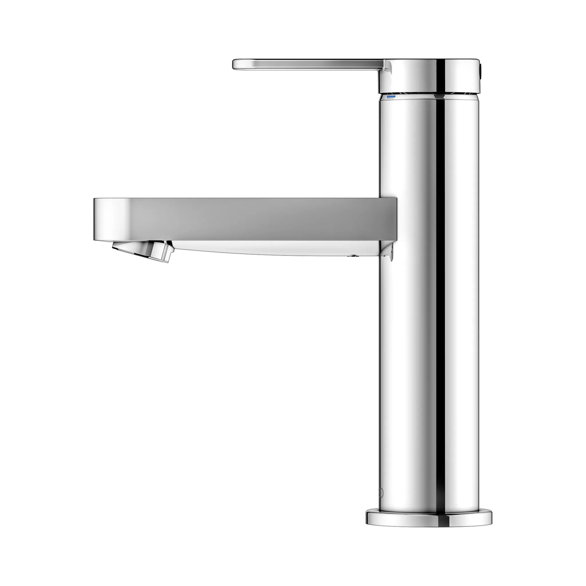 KEUCO IXMO Einhebel-Waschtischmischer 100 IXMO Flat ohne Zugstangen-Ablaufgarnitur IXMO Flat, Rosette rund verchromt KEUCO IXMO Einhebel-Waschtischmischer 100 IXMO Flat ohne Zugstangen-Ablaufgarnitur IXMO Flat, Rosette rund verchromt