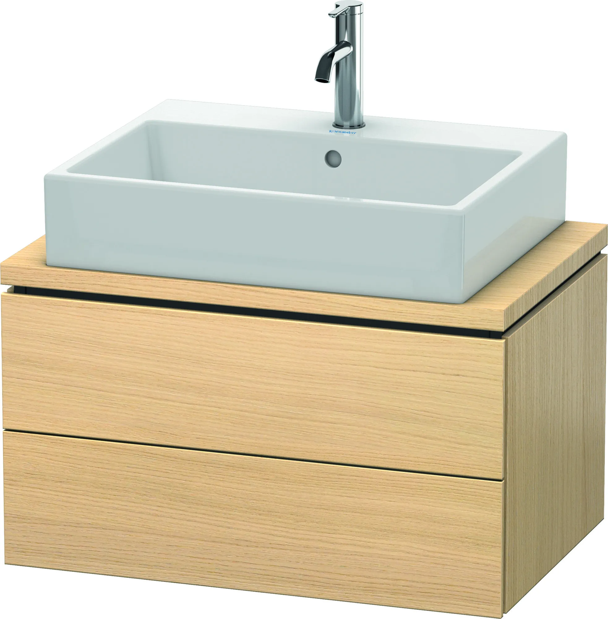 Duravit Waschtischunterschrank wandhängend „L-Cube“ 72 × 40 × 47,7 cm Mediterrane Eiche Duravit Waschtischunterschrank wandhängend „L-Cube“ 72 × 40 × 47,7 cm Mediterrane Eiche