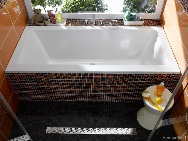 Mauersberger Acryl-Badewanne perfo 170/75, 1700x750x510, weiß