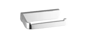 Dornbracht LULU Papierrollenhalter ohne Deckel - Chrom, Breite 140 mm, Höhe 35 mm, Ausladung 87 mm Dornbracht LULU Papierrollenhalter ohne Deckel - Chrom, Breite 140 mm, Höhe 35 mm, Ausladung 87 mm