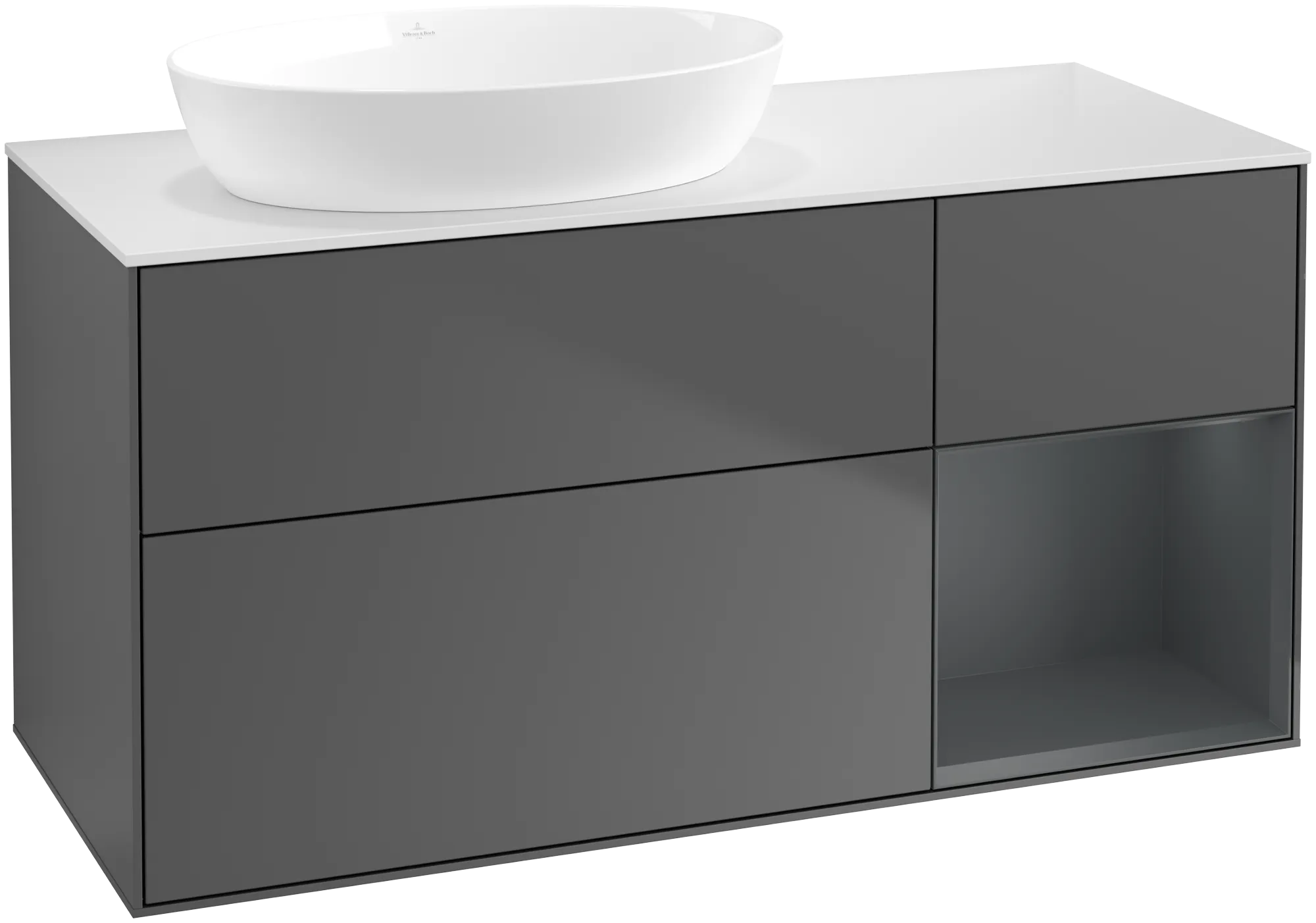 Villeroy & Boch Finion Waschbeckenunterschrank GA5 1200x603x501mm anthrazit