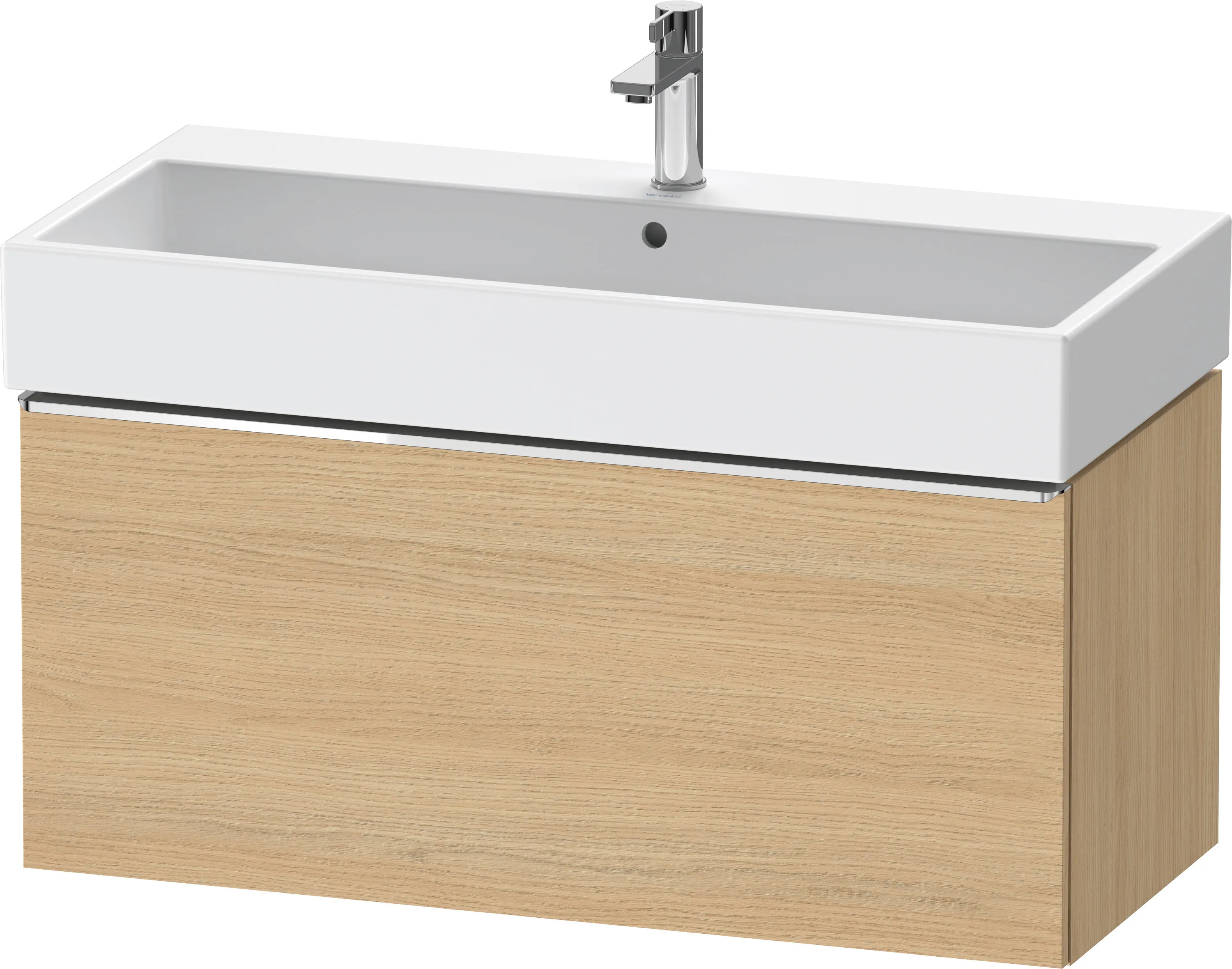 Duravit Waschtischunterschrank wandhängend „D-Neo“ 98,4 × 44 × 44,2 cm Eiche Natur