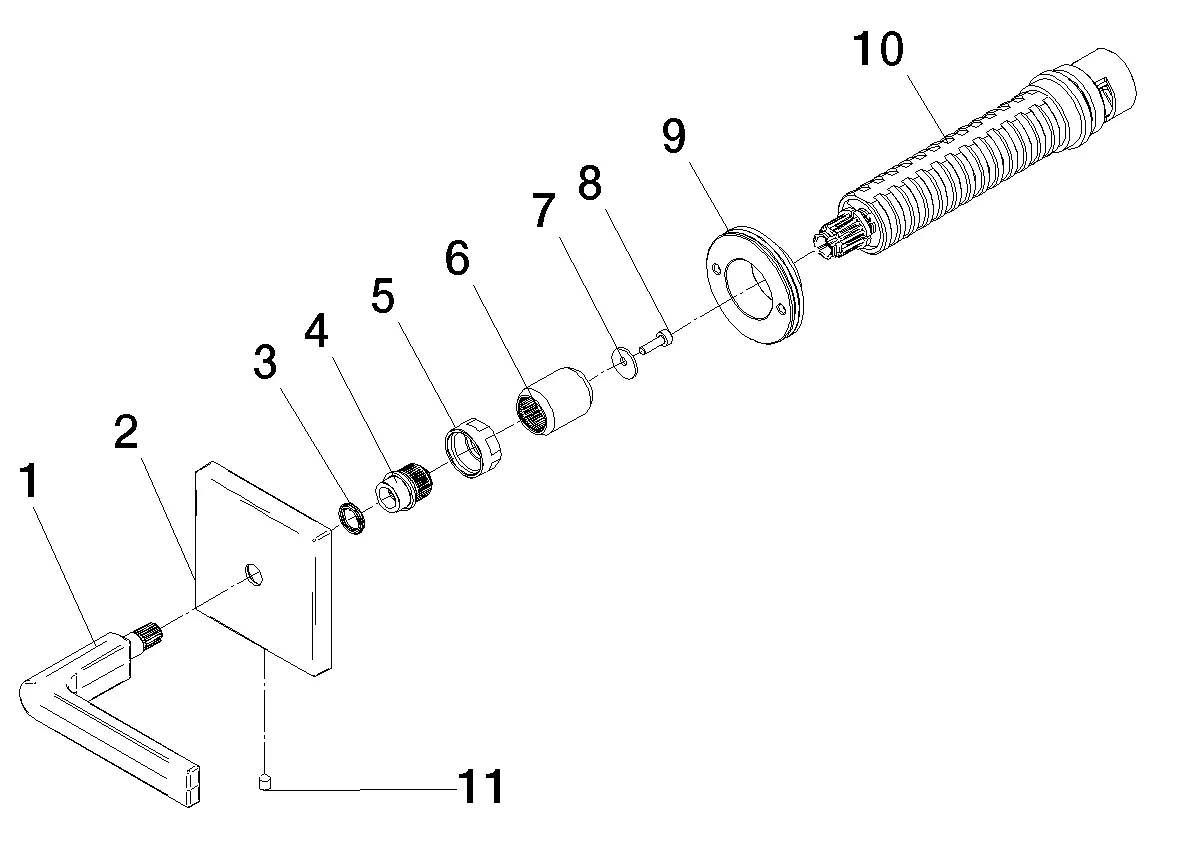 Dornbracht IMO Unterputzventil, rechtsschließend 3/4" - Platin gebürstet Dornbracht IMO Unterputzventil, rechtsschließend 3/4" - Platin gebürstet