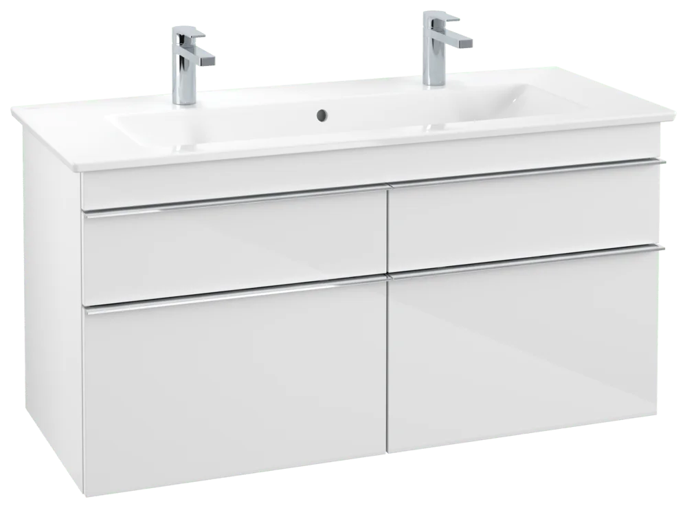 Villeroy & Boch Venticello Waschbeckenunterschrank A92901, 1153x590x502mm, Glossy White Villeroy & Boch Venticello Waschbeckenunterschrank A92901, 1153x590x502mm, Glossy White
