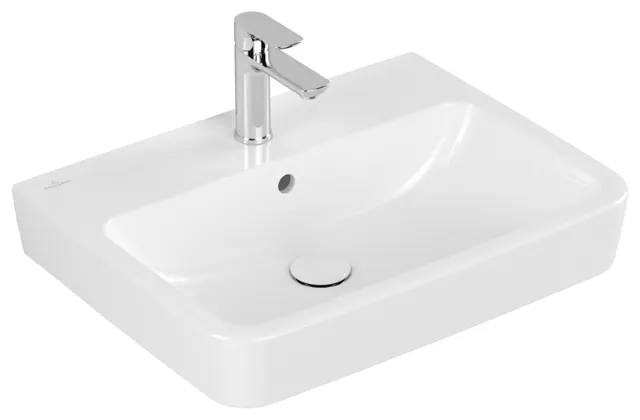 Villeroy & Boch Einbau-/Aufsatz Wandwaschtisch geschliffen „O.novo“ 600 × 460 × 175 mm, für Becken mittig, mit Hahnlochbohrung, Hahnlochposition mittig in Weiß Alpin Villeroy & Boch Einbau-/Aufsatz Wandwaschtisch geschliffen „O.novo“ 600 × 460 × 175 mm, für Becken mittig, mit Hahnlochbohrung, Hahnlochposition mittig in Weiß Alpin