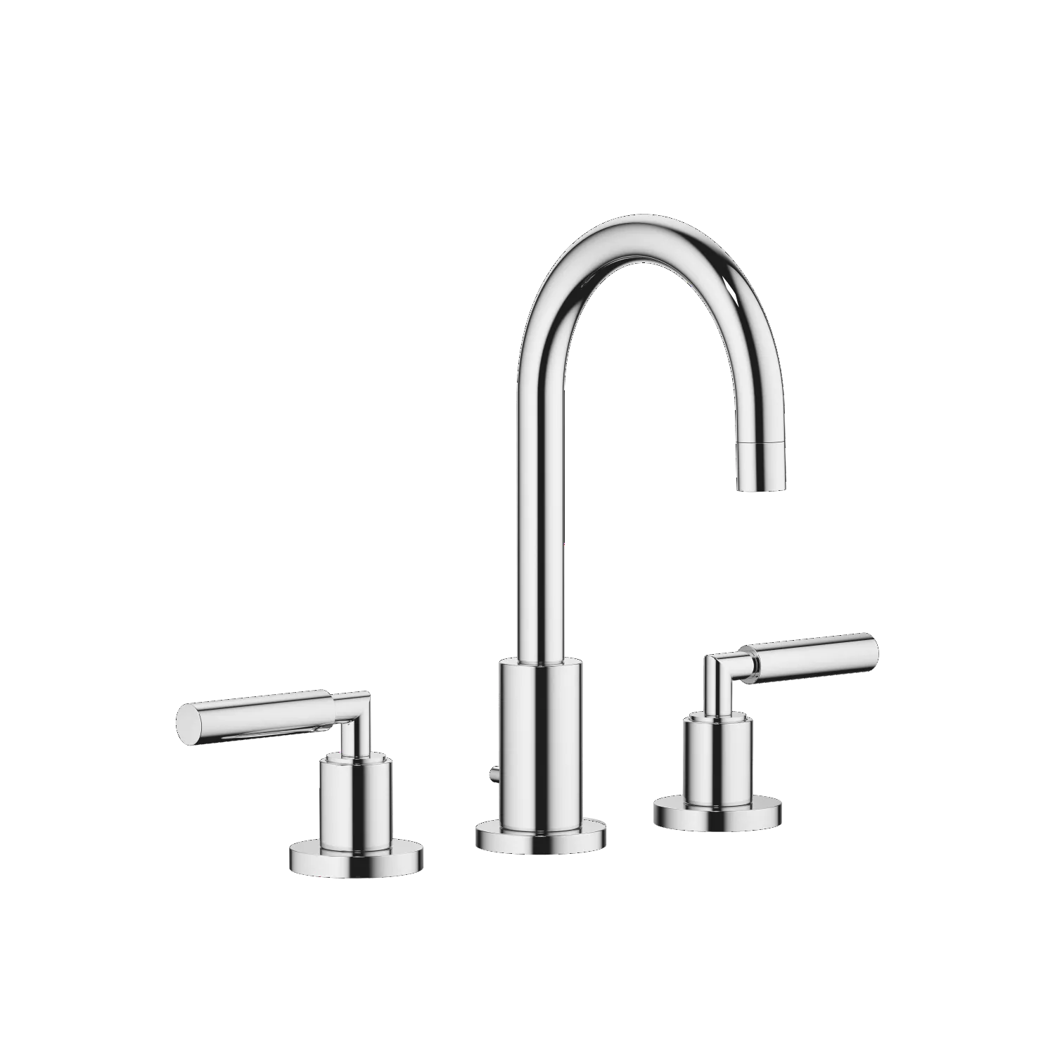 Waschtisch-Dreilochbatterie mit Ablaufgarnitur TARA Chrom 20710882