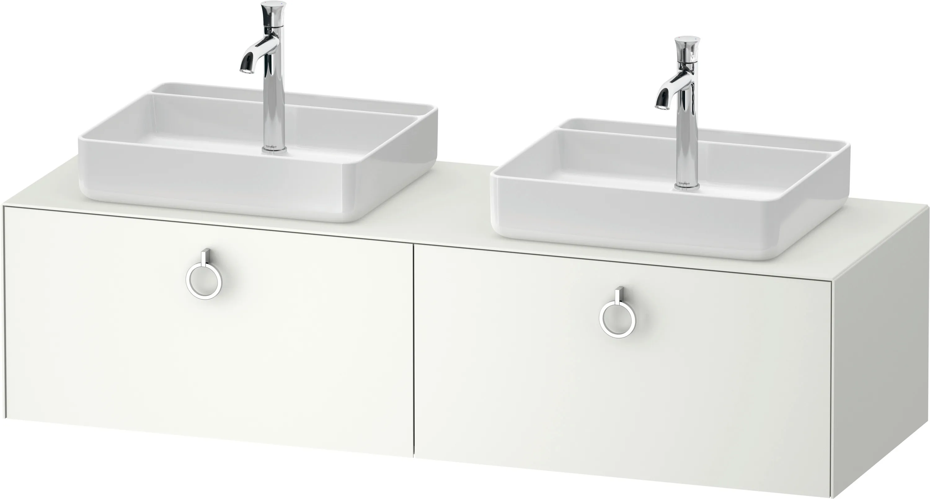 Duravit Waschtischunterschrank „White Tulip“, mit Beleuchtung