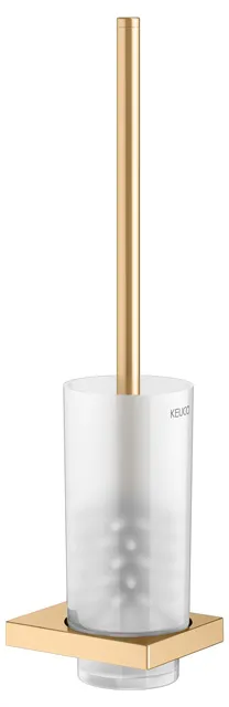 KEUCO EDITION 11 Toilettenbürstengarnitur mit Echtkristall-Einsatz Messing gebürstet KEUCO EDITION 11 Toilettenbürstengarnitur mit Echtkristall-Einsatz Messing gebürstet