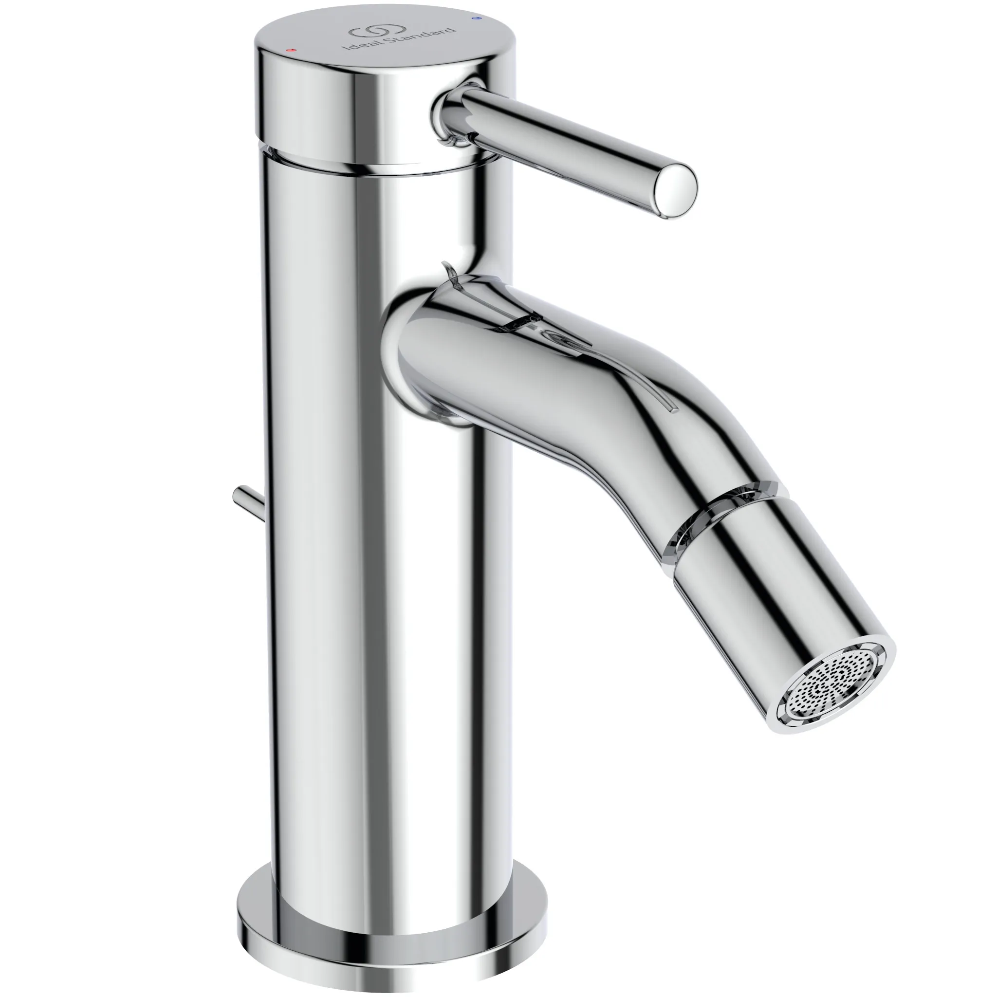 Ideal Standard Bidetarmatur Ceraline Nuovo Ausladung 105mm mit Ablaufgarnitur Chrom Ideal Standard Bidetarmatur Ceraline Nuovo Ausladung 105mm mit Ablaufgarnitur Chrom