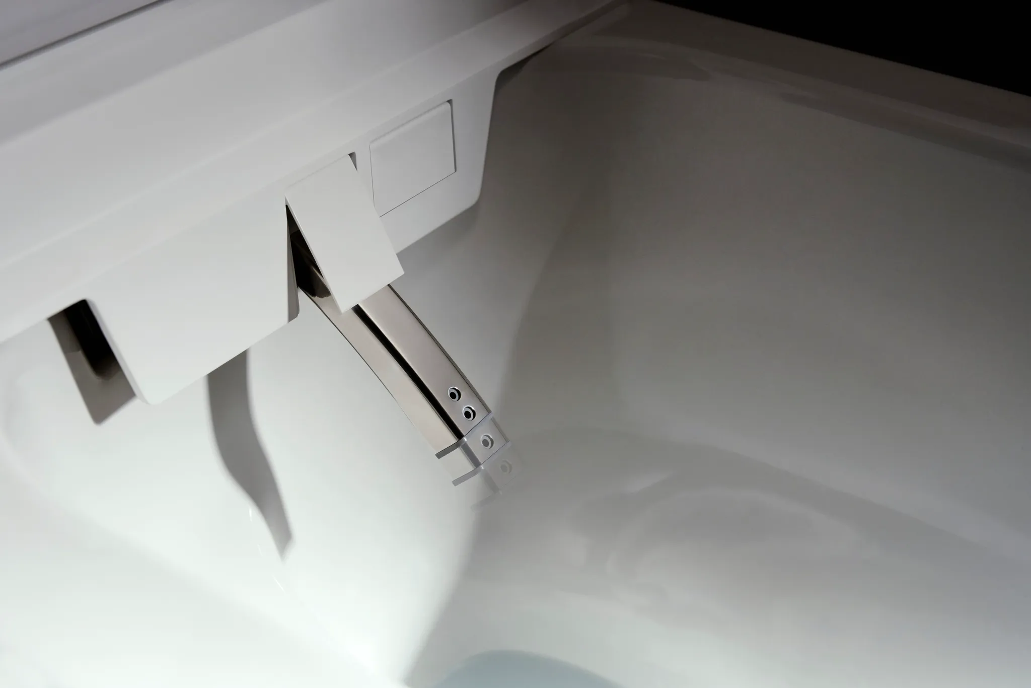 Hansgrohe LavaPura Element S Wand-Dusch-WC Komplett Set AquaHelix Flush, SmartClean, HygieneEffect, Weiß