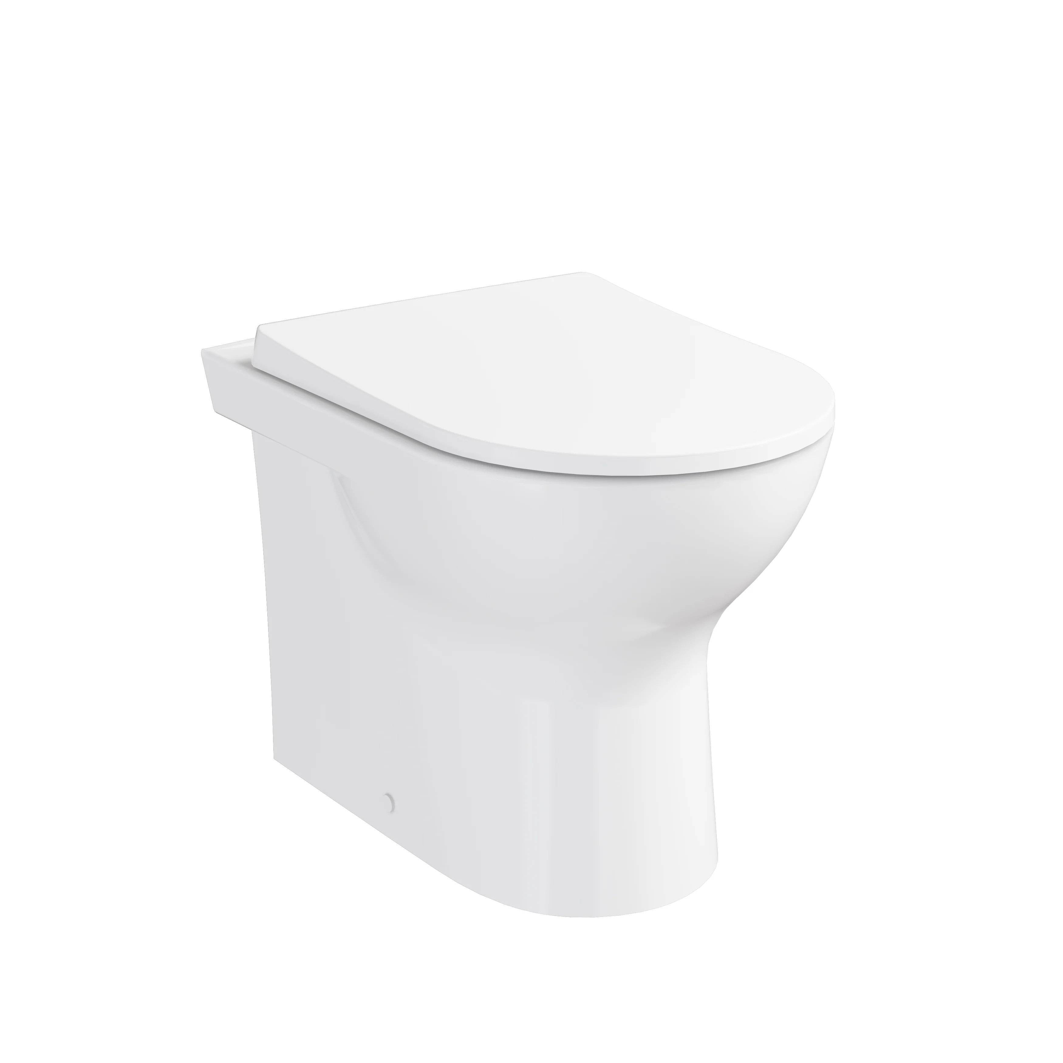 New S20 Round Tiefspüler-Stand-WC spülrandlos Smooth Flush back to wall Abgang waagerecht 36 x 52 cm (BxT) Weiß Hochglanz New S20 Round Tiefspüler-Stand-WC spülrandlos Smooth Flush back to wall Abgang waagerecht 36 x 52 cm (BxT) Weiß Hochglanz