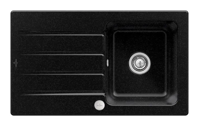 Villeroy & Boch Einbau-Küchenspülbecken „Architectura“ 50 860 × 510 × 220 mm in Chromite